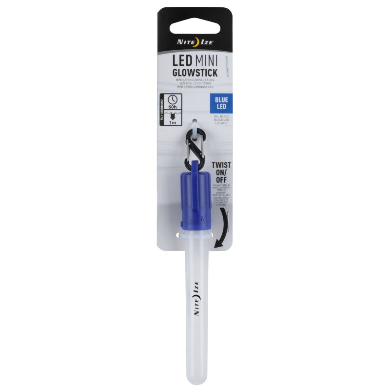 Nite Ize MGS-03-R6 Compact Mini LED Glowstick with Batteries, Blue