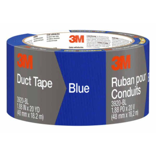 Scotch® 3920-BL Multi-Purpose Duct Tape, Blue, 1.88" x 20 YD