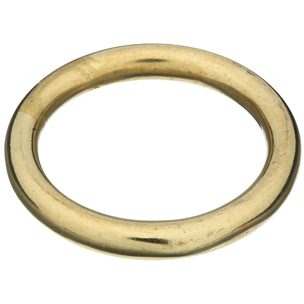 National Hardware® N258-723 Solid Brass Ring for Rope/Chain & Strap, 1-1/4"