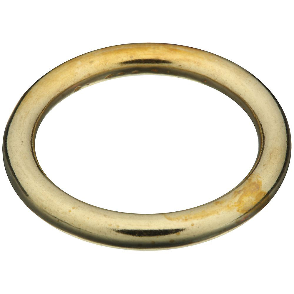 National Hardware® N258-707 Solid Brass Ring for Rope/Chain & Strap, 1"