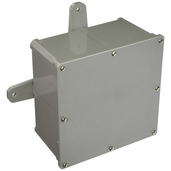 Thomas & Betts E989N-CAR Rigid Non-Metallic Conduit Junction Boxes, 8" x 8" x 4"