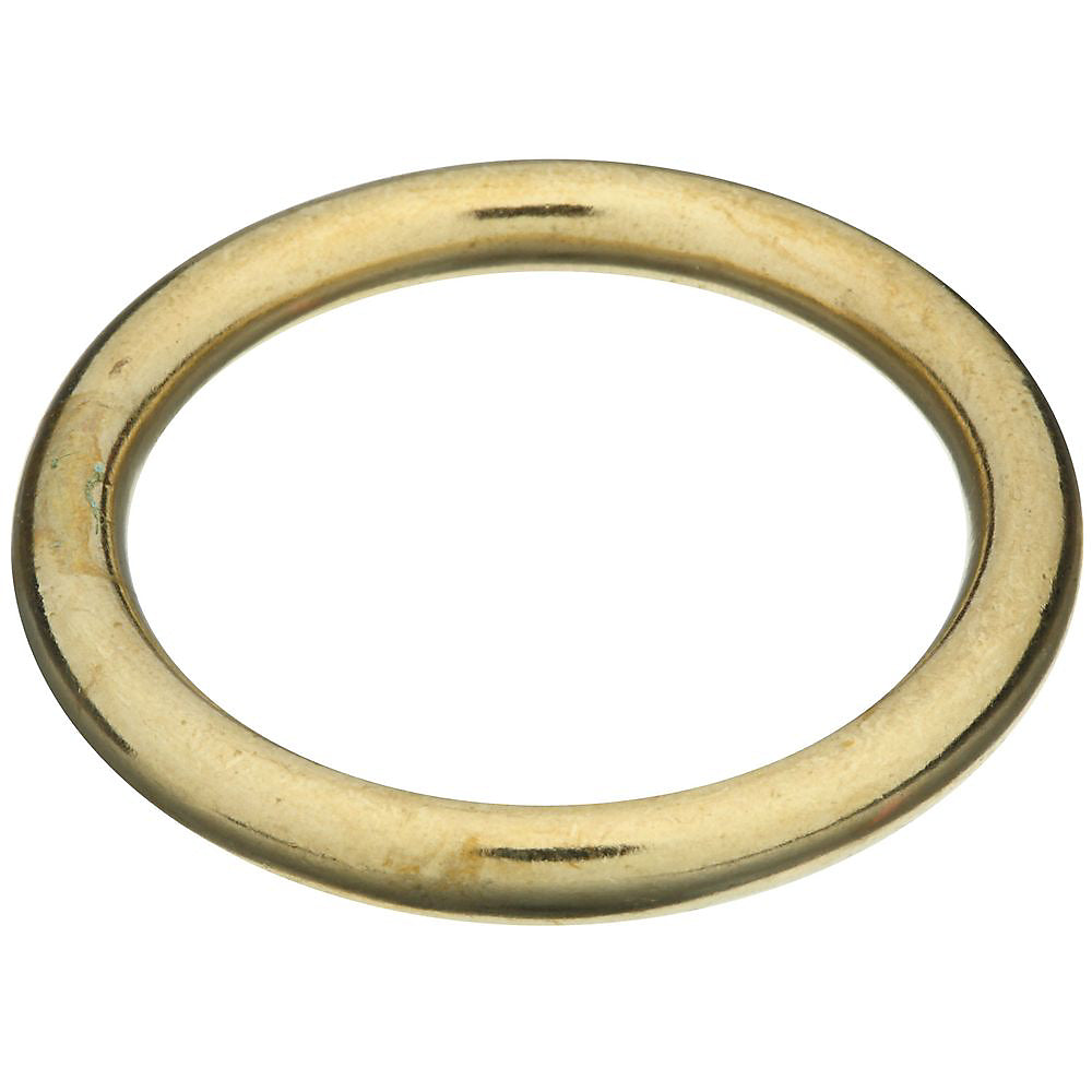 National Hardware® N258-731 Solid Brass Ring for Rope/Chain & Strap, 1-1/2"