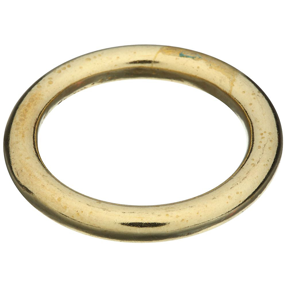 National Hardware® N258-715 Solid Brass Ring for Rope/Chain & Strap, 1-1/8"