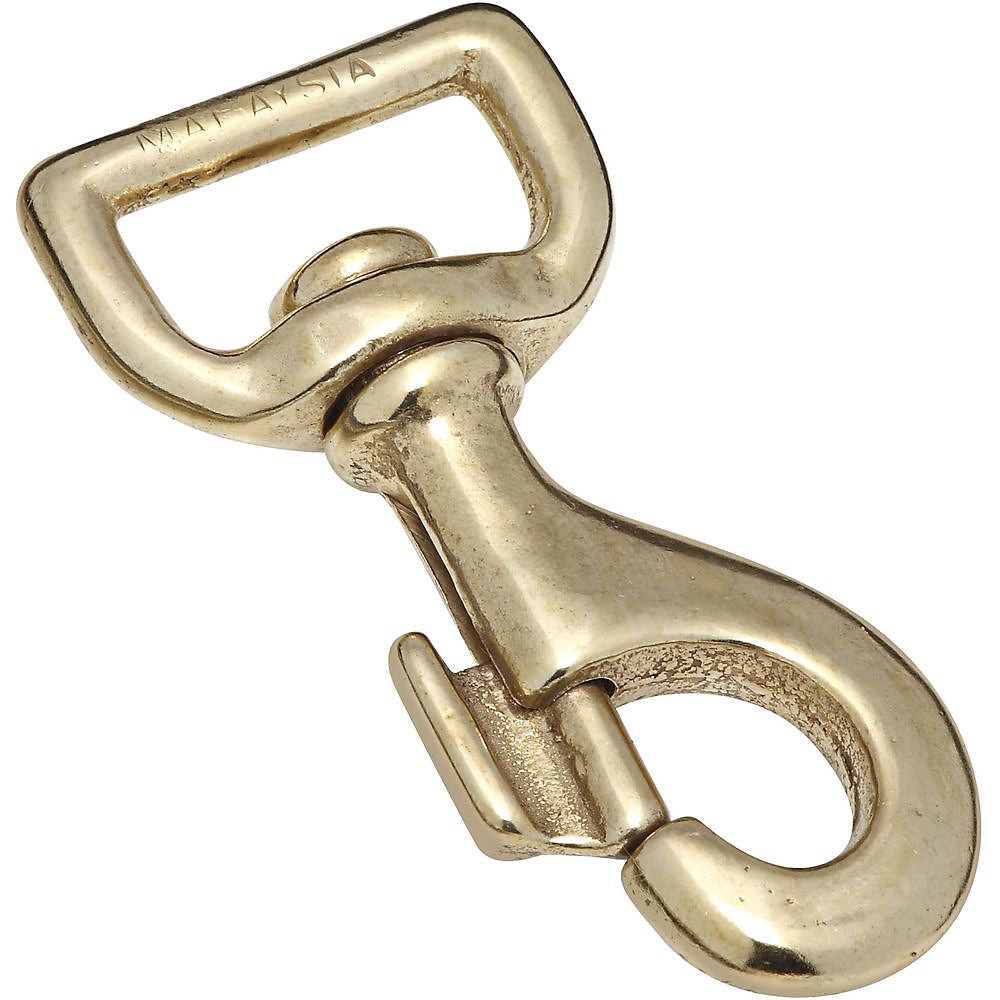 National Hardware® N258-640 Solid Bronze Bolt Snap, 1" x 3"