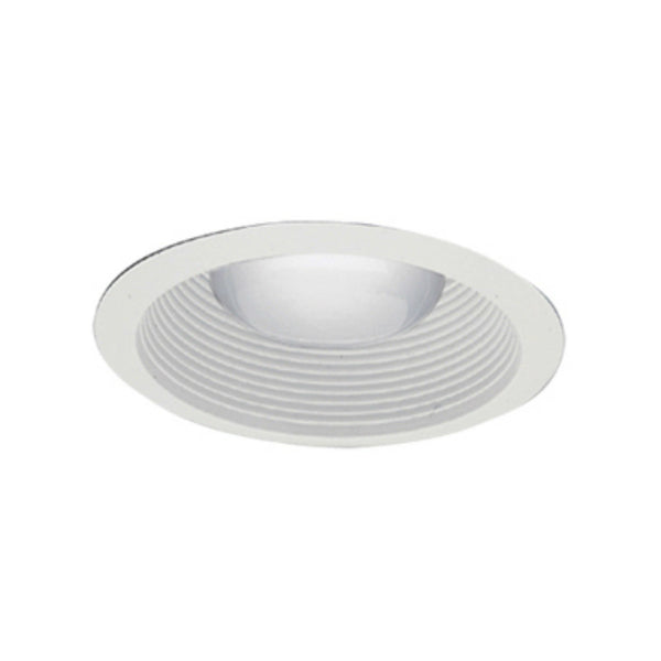 Halo® RE-6125WB Full Cone Baffle with Self Flanging Ring, White, 6"