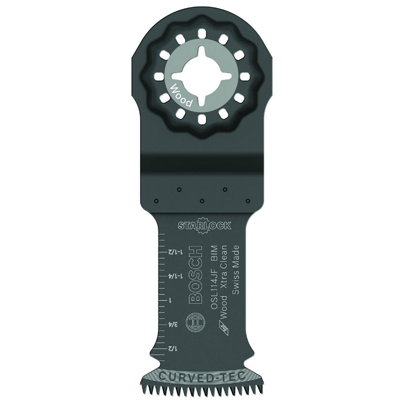 Bosch® OSL114JF Starlock™ Bi-Metal Xtra Clean Plunge Cut Blade, 1-1/4", 0.125"