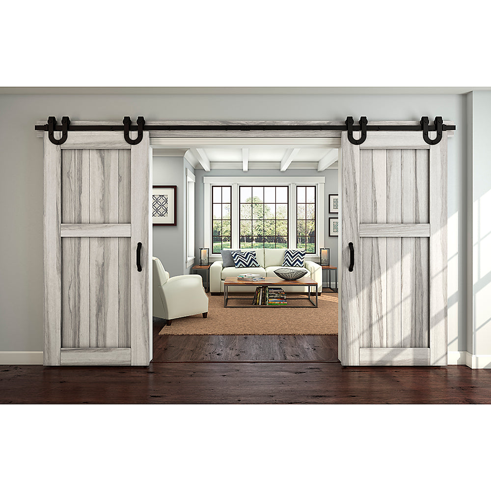 National Hardware® N186-964 Interior Sliding Door Horseshow Hardware, Steel, 72"