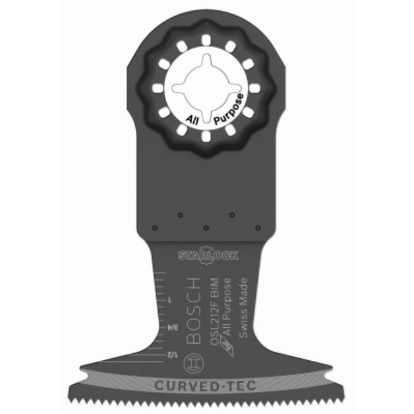 Bosch® OSL212F Starlock™ Bi-Metal Plunge Cut Blade, 2-1/2", 0.125"