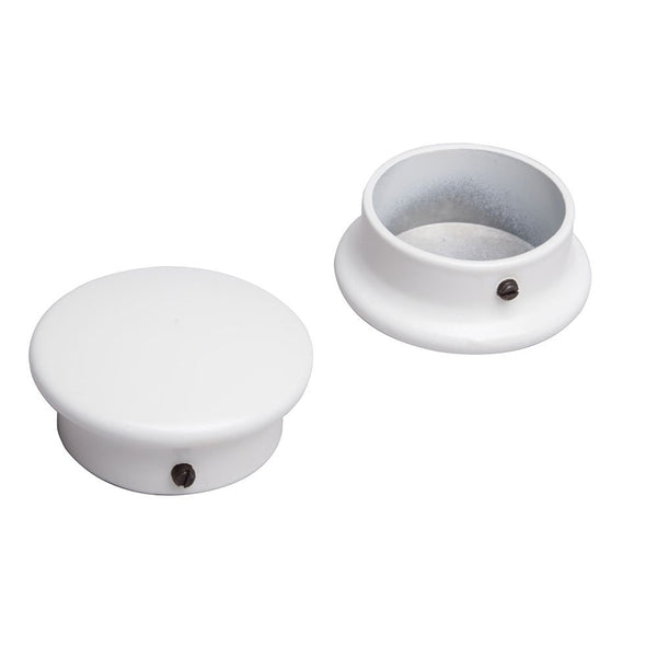 John Sterling™ CD-0017-WT Closet-Pro HD End Caps, White, Pair