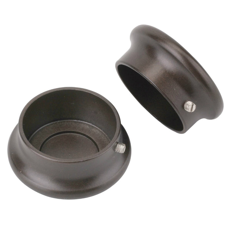 John Sterling™ CD-0017-BRZ Closet-Pro HD End Caps, Bronze, Pair