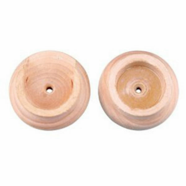 John Sterling™ CD-0010-OK Closet-Pro HD Pole Socket, Wood, Pair