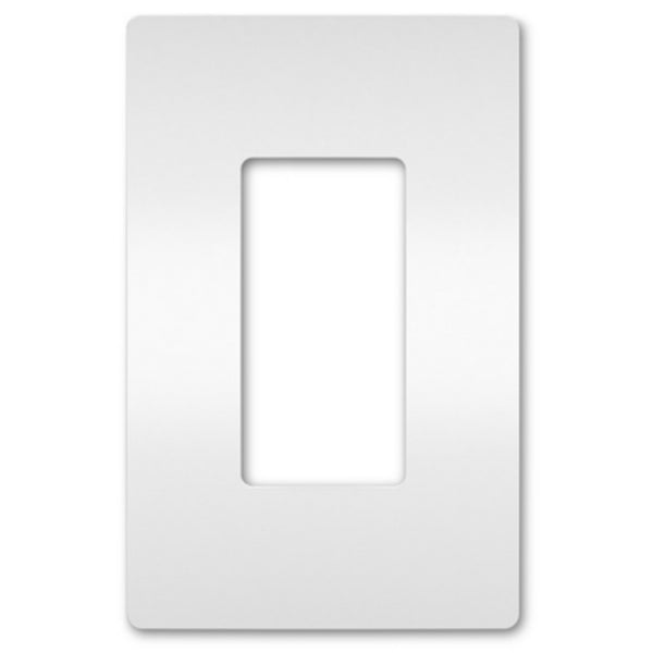 Legrand® RWP26WCC10 Radiant® 1-Gang Screwless Plastic Wall Plate, White