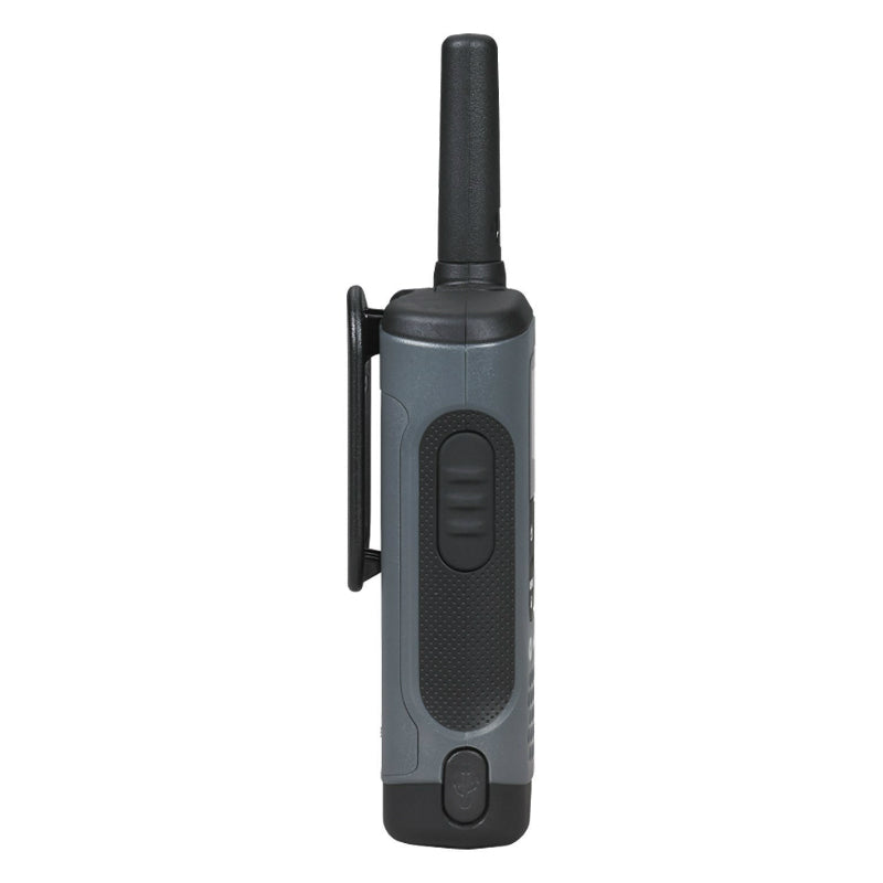 Motorola T200 Talkabout FRS/GMRS Two-Way Radio w/ 22 channels, Dark Gray