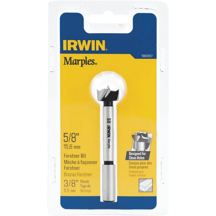 Marples® 1966897 Wood Boring Forstner Drill Bit, 5/8", 3-1/2" Overall Length