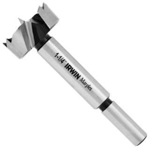 Marples® 1966932 Wood Boring Forstner Drill Bit, 1-1/4", 3-1/2" Overall Length