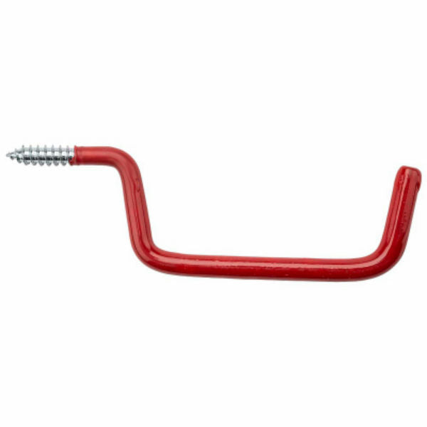 National Hardware® N188-003 Red Vinyl Coated Ladder Screw Hook, 6"