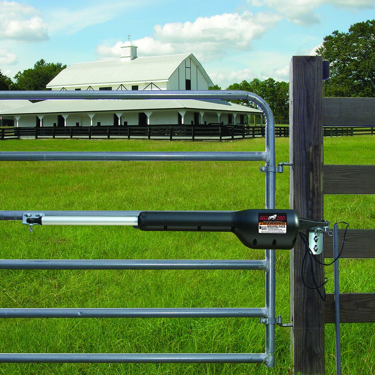 Mighty Mule® MM260 Automatic Single Swing Gate Opener, Up to 12' Long or 300 Lb