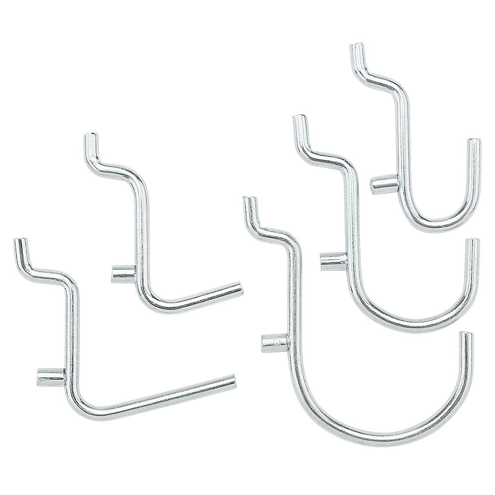 National Hardware® N182-003 Zinc Plated Utility Hook Kit, Assorted, Steel, 26 Pc