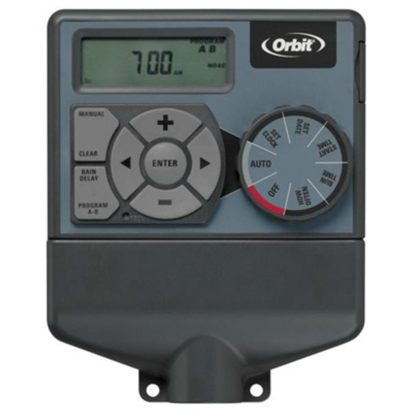 Orbit® 57594 Single Program 4-Zone Indoor Timer w/ LCD Screen & Dial