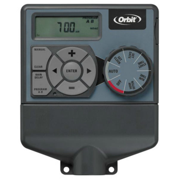 Orbit® 57596 Dual 6-Station Easy-Dial Sprinkler Timer