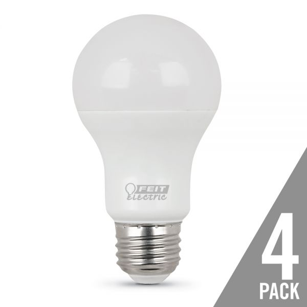 Feit Electric® A450/850/10KLED/4 Non-Dimmable LED Bulb, Daylight, 5.5W, 4 Pack