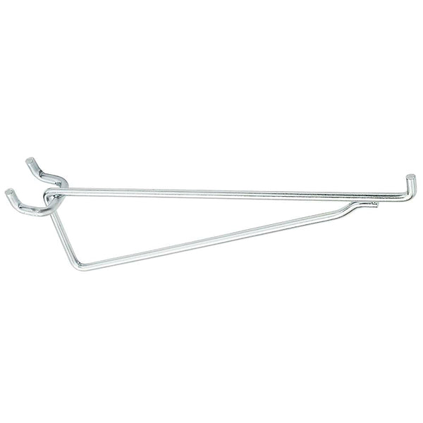 National Hardware® N180-043 Zinc Plated Shelf Brackets Angle Hook, 8", 2 Pack