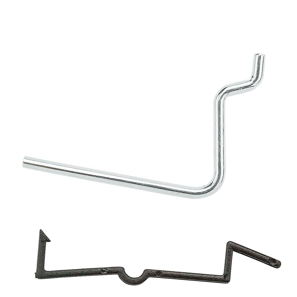 National Hardware® N180-005 Galvanized Steel Angle Hook, V2301, 2-1/2", 6 Pack