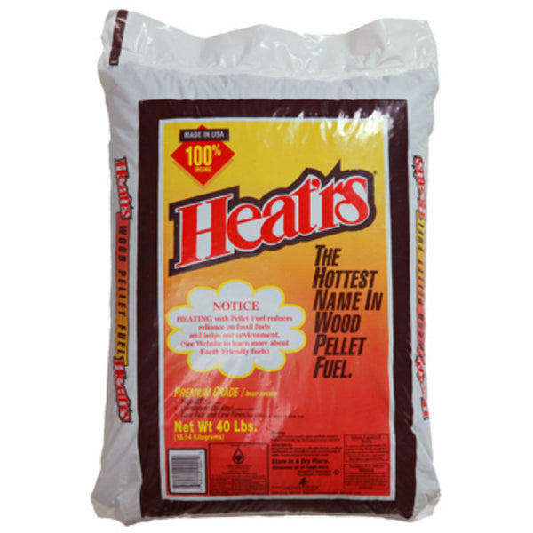 Heat'rs 04 Premium Wood Pellet Fuel, 40 Lbs