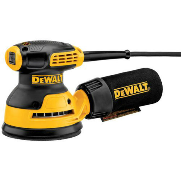 DeWalt® DWE6421 Single Speed Random Orbit Sander with H&P Pad, 3 Amp Motor, 5"