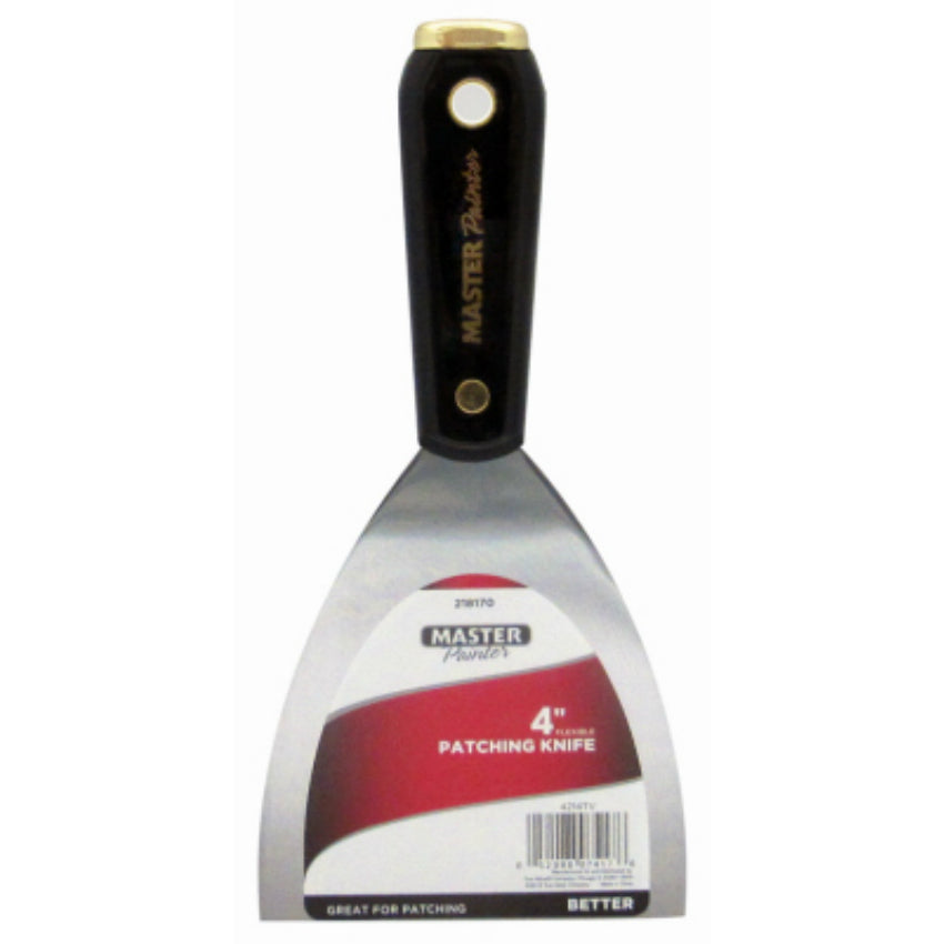 Master Painter® 4214TV Flexible Taping Knife with Black Nylon Handle, 4"