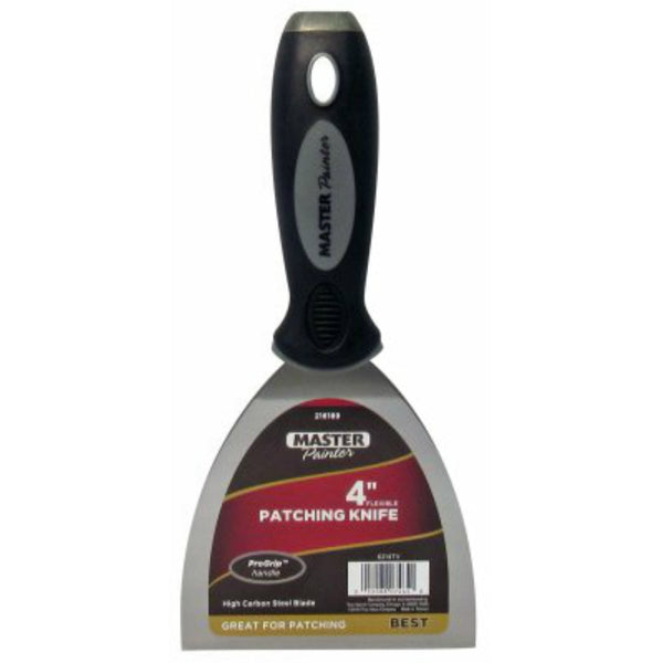 Master Painter® 6214TV Best Flexible Patching Taping Knife w/ Sturdy Handle, 4"