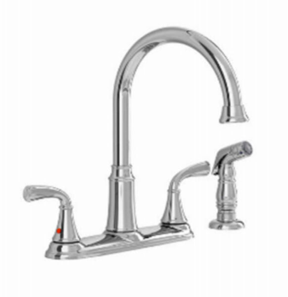 American Standard 7408.400.002 Tinley Dual Control High Arc Kitchen Faucet