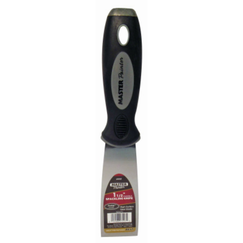 Master Painter® 6204TV Flexible Putty Knife with High-Carbon Steel Blade, 1-1/2"