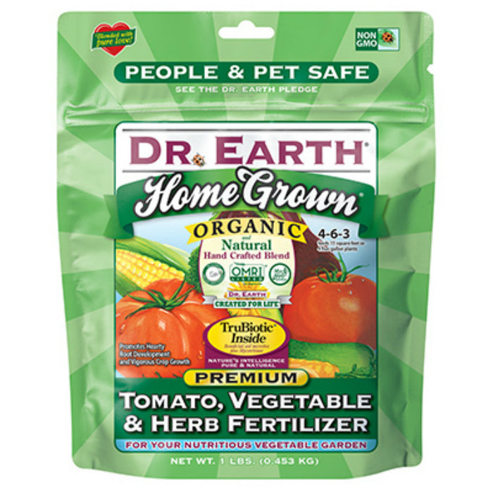 Dr. Earth® 73416 Home Grown® Tomato Vegetable & Herb Fertilizer, 1 Lb