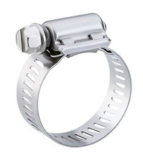 Breeze 64016H-25PK Power-Seal Stainless Steel Hose Clamps, Assorted Sizes, 25-Pk