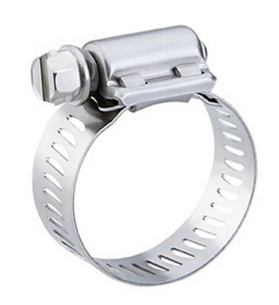 Norma 64020H-25PK Stainless Steel Hose Clamp, 13-16"-1-3/4", #20, 25 Pack