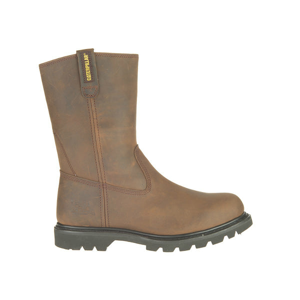 Cat® P89516-10-5W Caterpillar® Men's Revolver Steel Toe Work Boot, Brown, Size-10.5