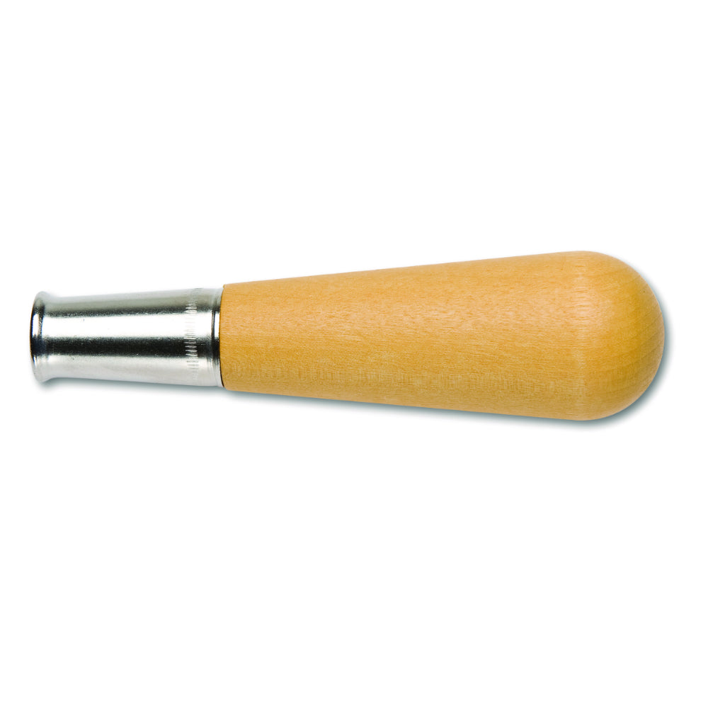 Nicholson 21528N Type E Wooden Handle w/ Metal Ferrules, 5-1/4"