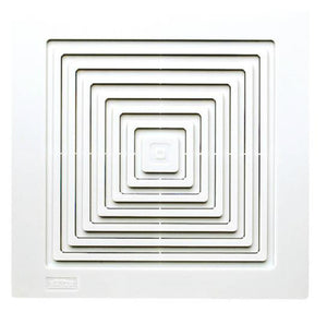 Broan® BP90 Replacement Grille for Bath & Ventilation Fan, White, 9" x 9-1/4"