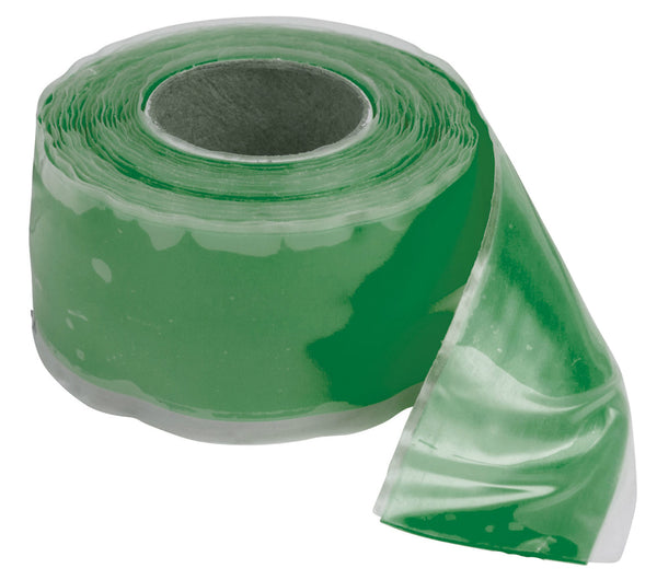 Gardner Bender® HTP-1010GRN Self Bonding Silicone Repair Tape, Green, 1" x 10'