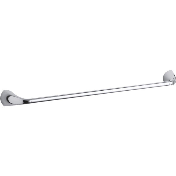 Kohler® R37051-CP Mistos™ Premium Metal Towel Bar, Polished Chrome, 24"