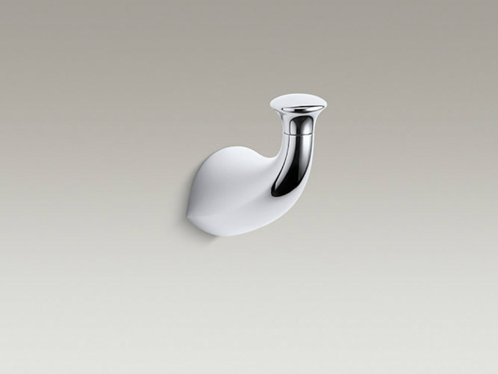 Kohler® R37055-CP Mistos™ Premium Metal Robe Hook, Polished Chrome