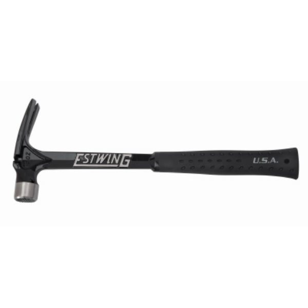 Estwing EB-19SM Ultra Series Milled Face Nail Hammer, Black, 19 Oz