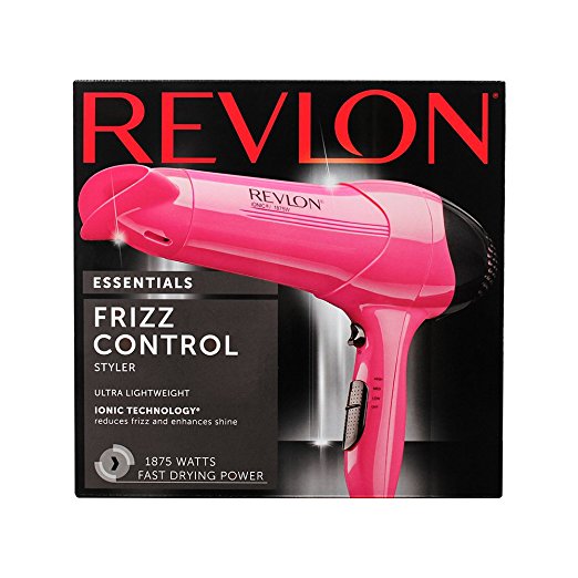 Revlon® RV474 ESSENTIALS Frizz Control Styler w/ 3 Heat/Speed Settings, 1875W