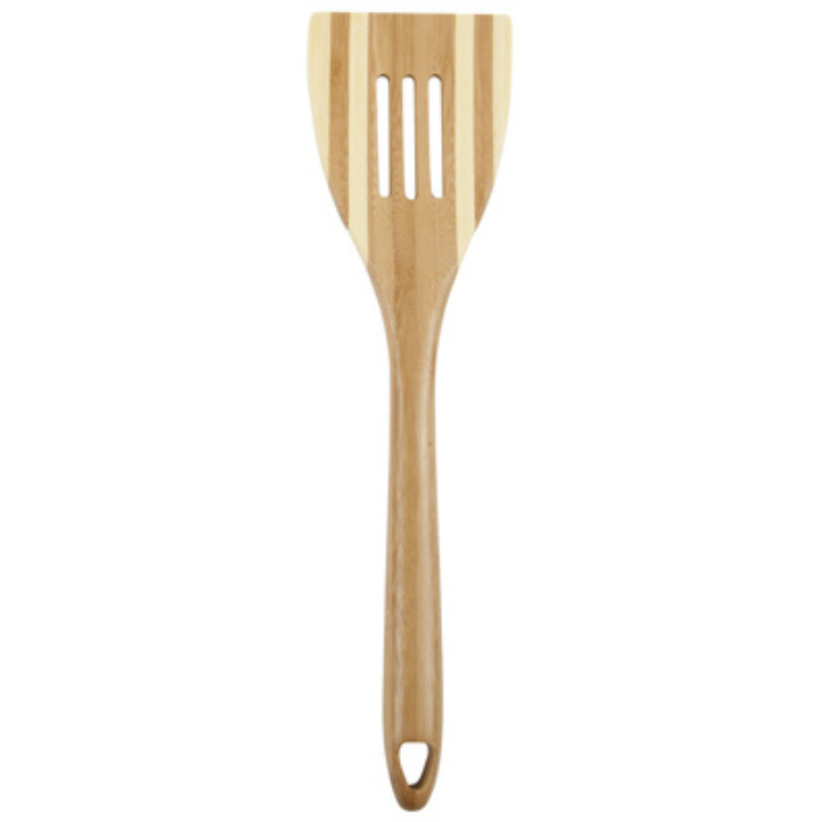 Core Bamboo™ UTT113-TV Pro-Chef 100-Percent Food-Safe Bamboo Slotted Spatula, 12"