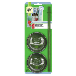 Ball® 1440015005 Regular Mouth Sip N Straw Lids