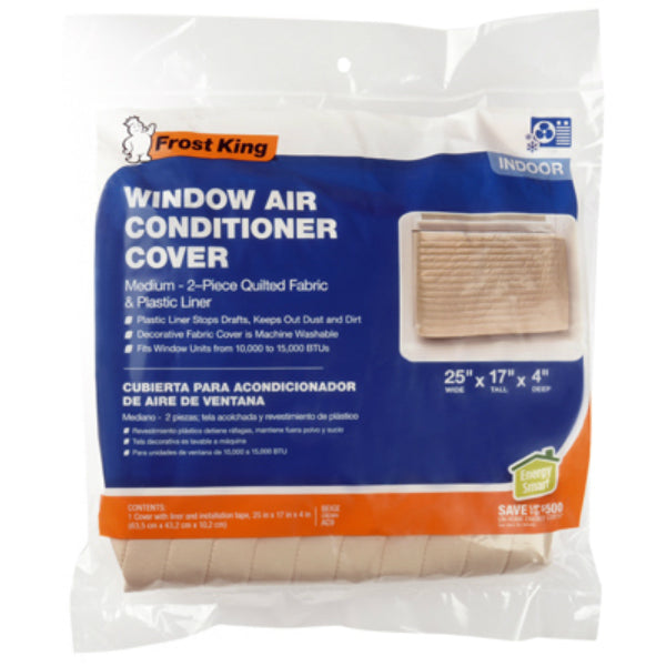 Frost King® AC9H Indoor Window Air Conditioner Cover, 18" x 25"
