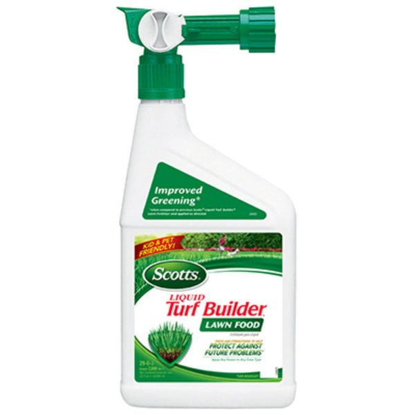Scotts® 5420406 Liquid Turf Builder® Lawn Food, Ready To Spray, 29-0-3, 32 Oz