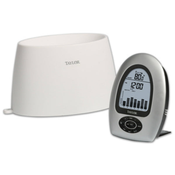 Taylor® 2755 Wireless Rain Gauge with Thermometer