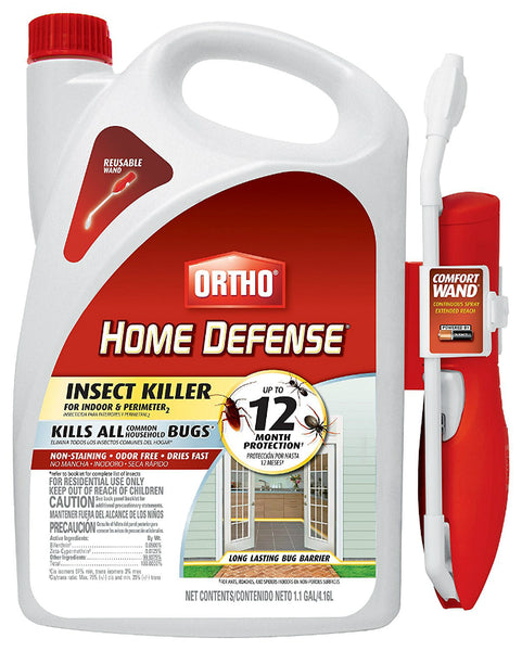 Ortho® 0220910 Home Defense Insect Killer For Indoor & Perimeter2, 1.1-Gallon
